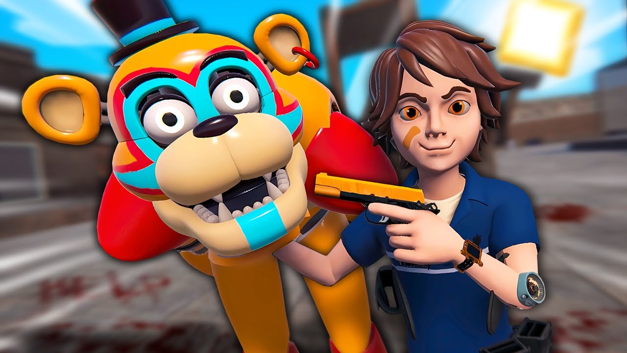 GREGORY BAWI SIĘ Z FREDDYM W NISZCZENIE ANIMATRONIKÓW w BONELAB!