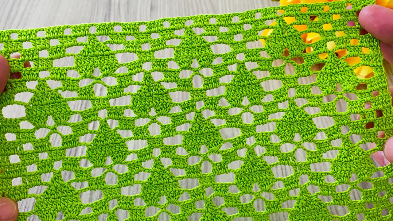 YOU CAN DO IT ❗️New Incredible Crochet Blouse, Tunic, Shawl, Runner Pattern @HorrorCaseFiles6868