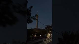 Tehran at Night | Milad Tower Lights Up the Sky
