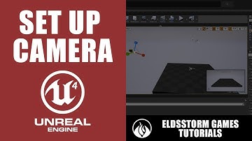 1. Unreal Engine 4 - Set Up Static Camera from Blank Project using Blueprints