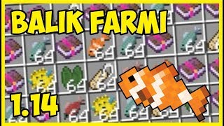 1 14 Balik Farmi Yapimi Minecraft 1 14 Youtube