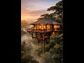 Living in a 2026 Tropical Treehouse Sanctuary 🌿 #Treehouse #Architecture #Nature #modernhome #usa