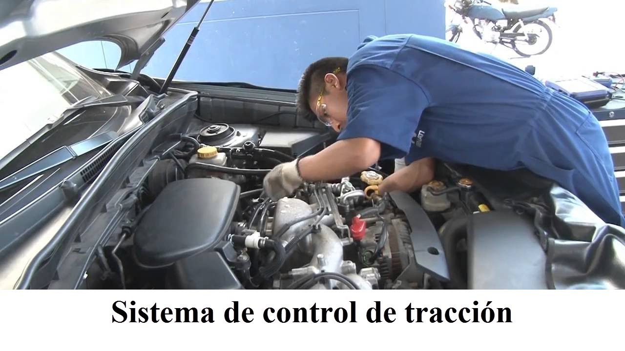 Sistema de control de tracción de un automóvil