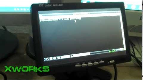 Raspberry Pi testing with Car TFT screen
