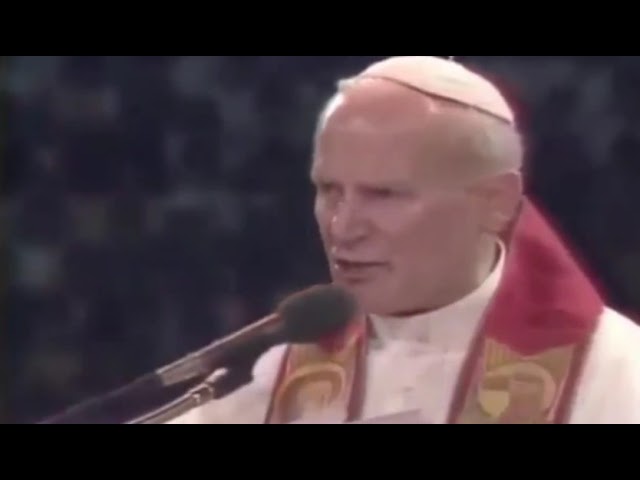El día que Juan Pablo II pidió a los jóvenes no dejarse seducir por las ideologías violentas