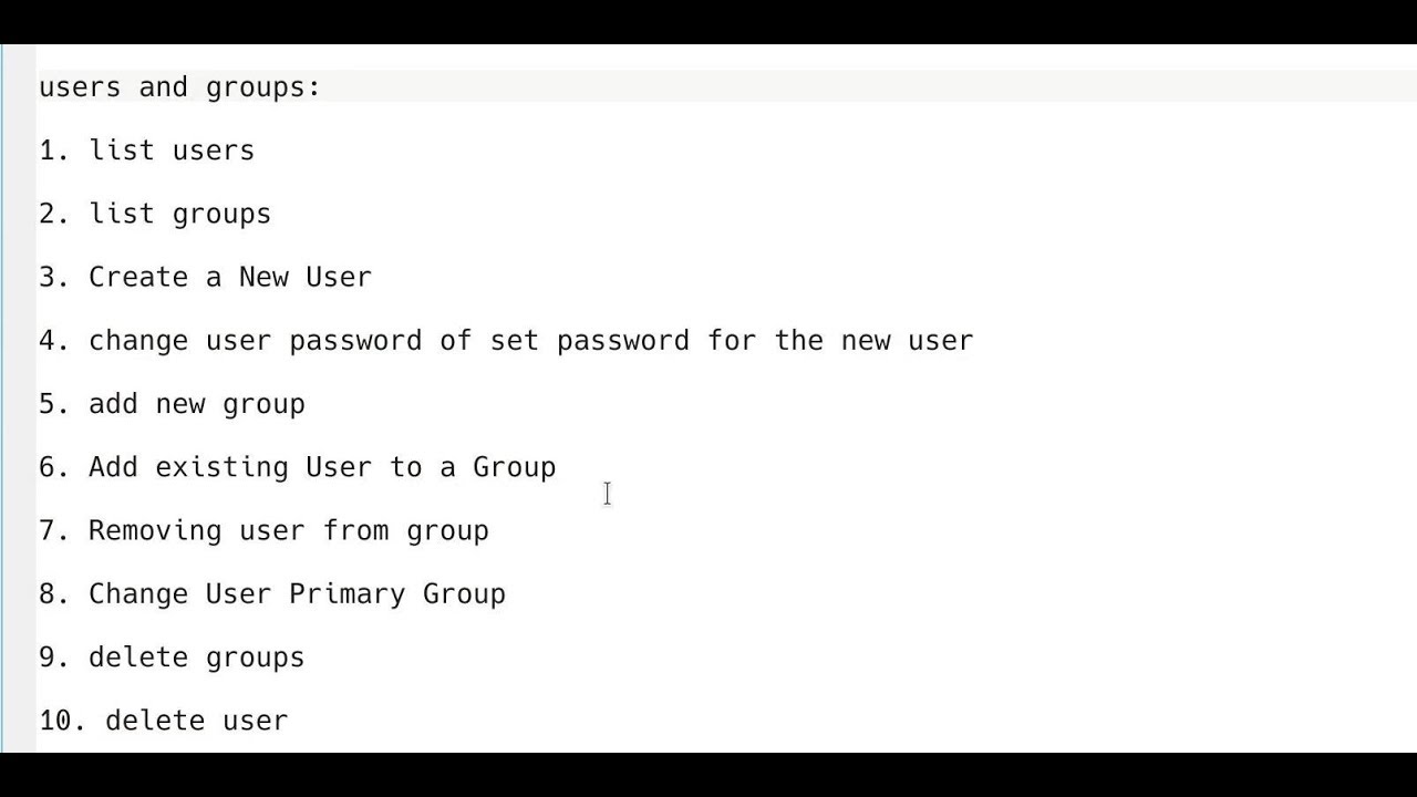 Users and Groups in Linux : Create, List, Add, Edit, Assign, and Delete