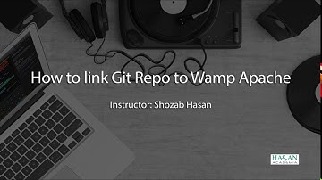 How to link Git Repo to Wamp Apache ( Urdu / Hindi )