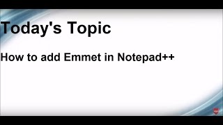 Celebrity Save time code faster with Emmet in notepad++ For Web Designers Profile