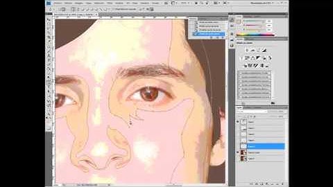 Photoshop CS4 - Cartoon Effect