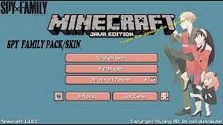 MINECRAFT SPY FAMILY PACK/SKIN  LOID/YOR/ANYA FREE DOWNLOAD間諜過家家 [附下載連結] by.米粉