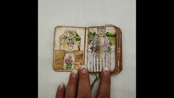 Altoid Tin Mini Journal - Cottage Charm - Part 2