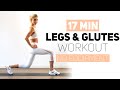 17 minutes legs  glutes workout  no equipment  caro daur daurpower