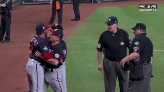 Dave Martinez Gets Ejected After Controversial Call
