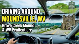 Driving around Moundsville, West Virginia