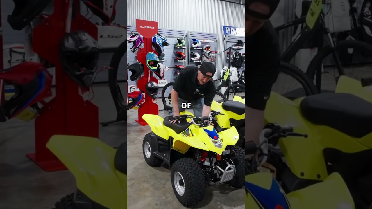 Suzuki 50 and Suzuki 90 Youth ATVs