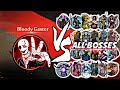 Shadow Fight 2 Bloody Gaster Vs All Bosses