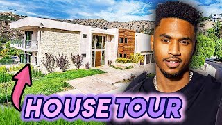 Trey Songz House Tour 2020   Trey Songz   House Tour 2020   Bell Canyon Mansion & More