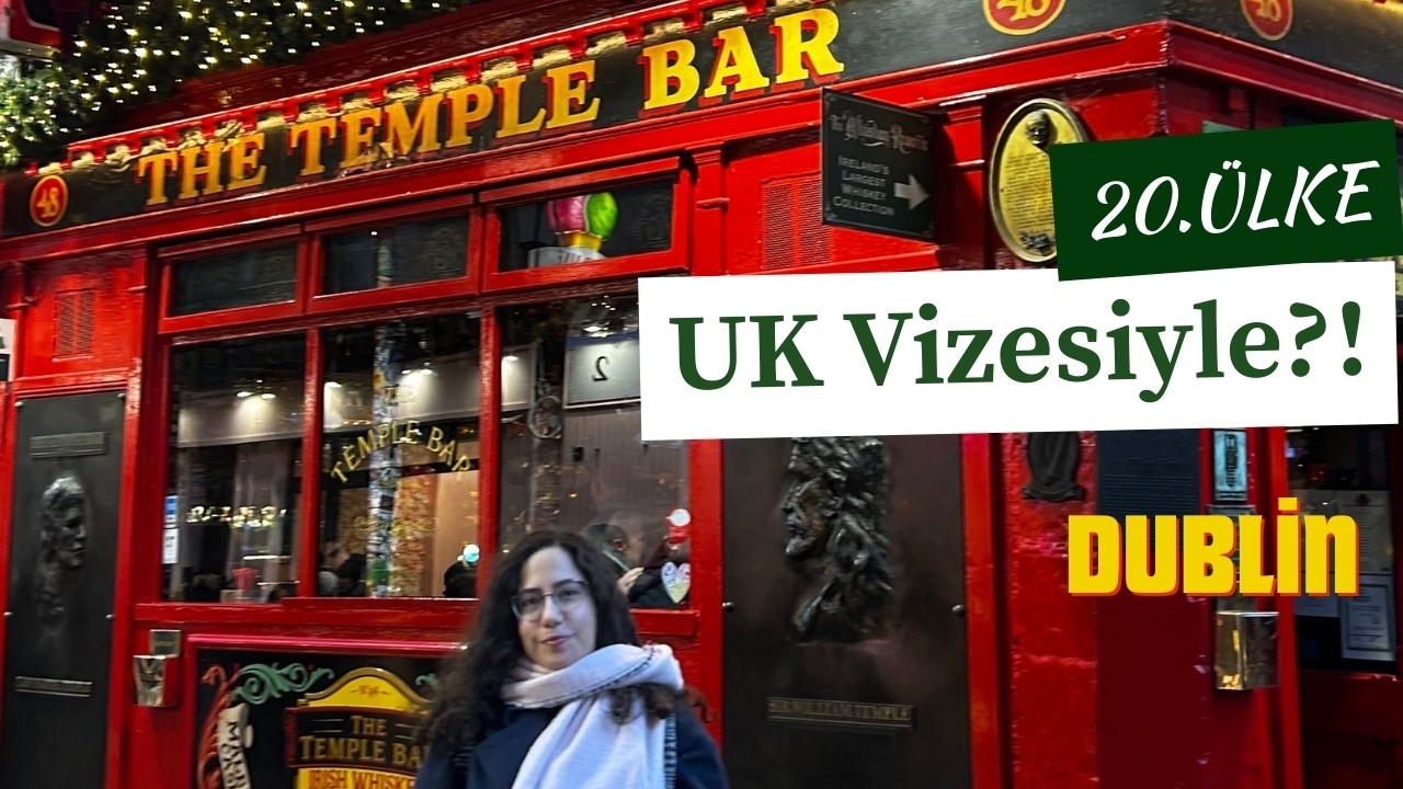 20 .Ülkem İrlanda! 🇮🇪 | İngiltere UK Vizesiyle Dublin ’de 24 Saat