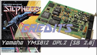 Creative Labs SoundBlaster 2.0 CT1350B playing Silpheed music (credits tune, Adlib mode)