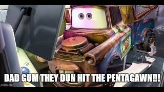 DAD GUM THEY DUN HIT THE PENTAGAWN!!