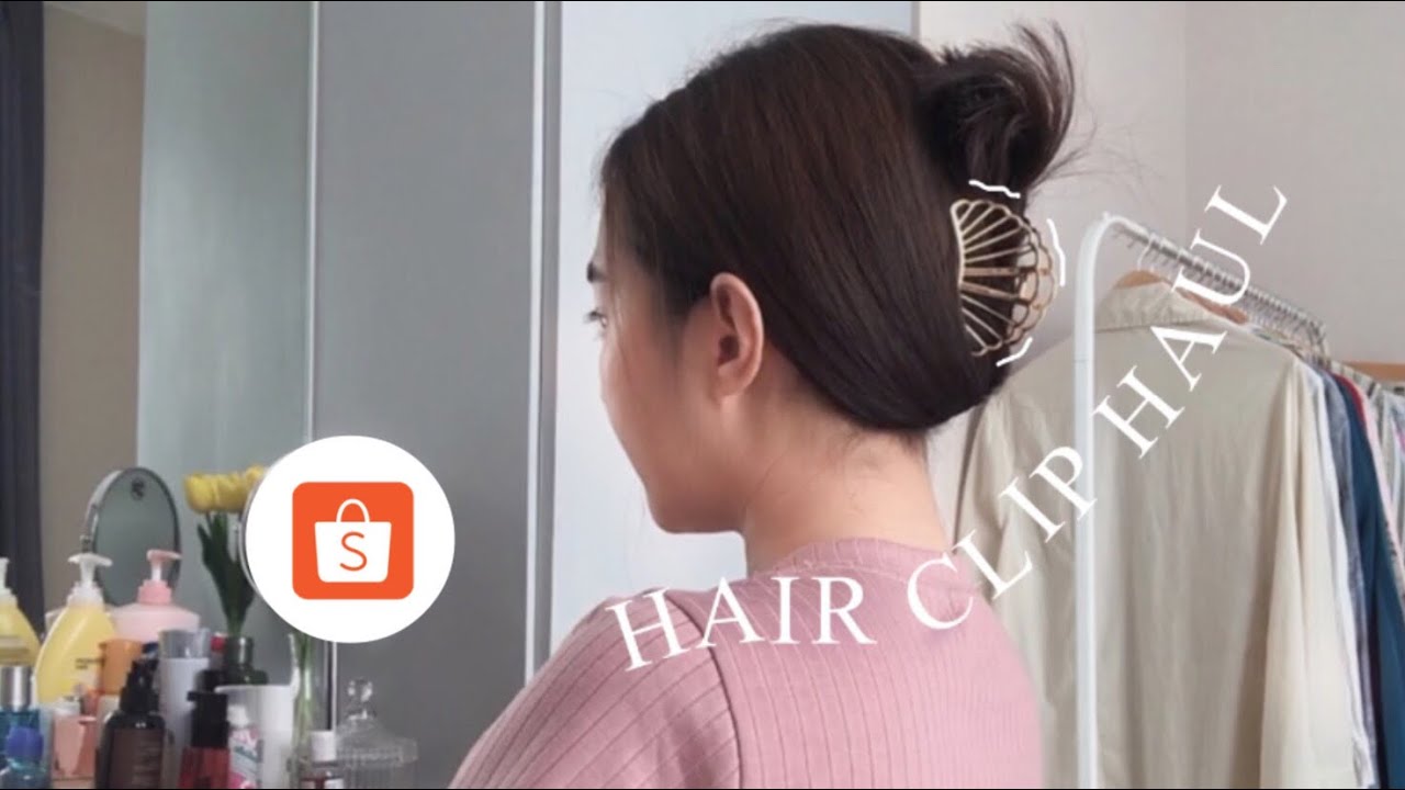 hair clip haul ราคาหลักสิบ จาก shopee | mailanlalin