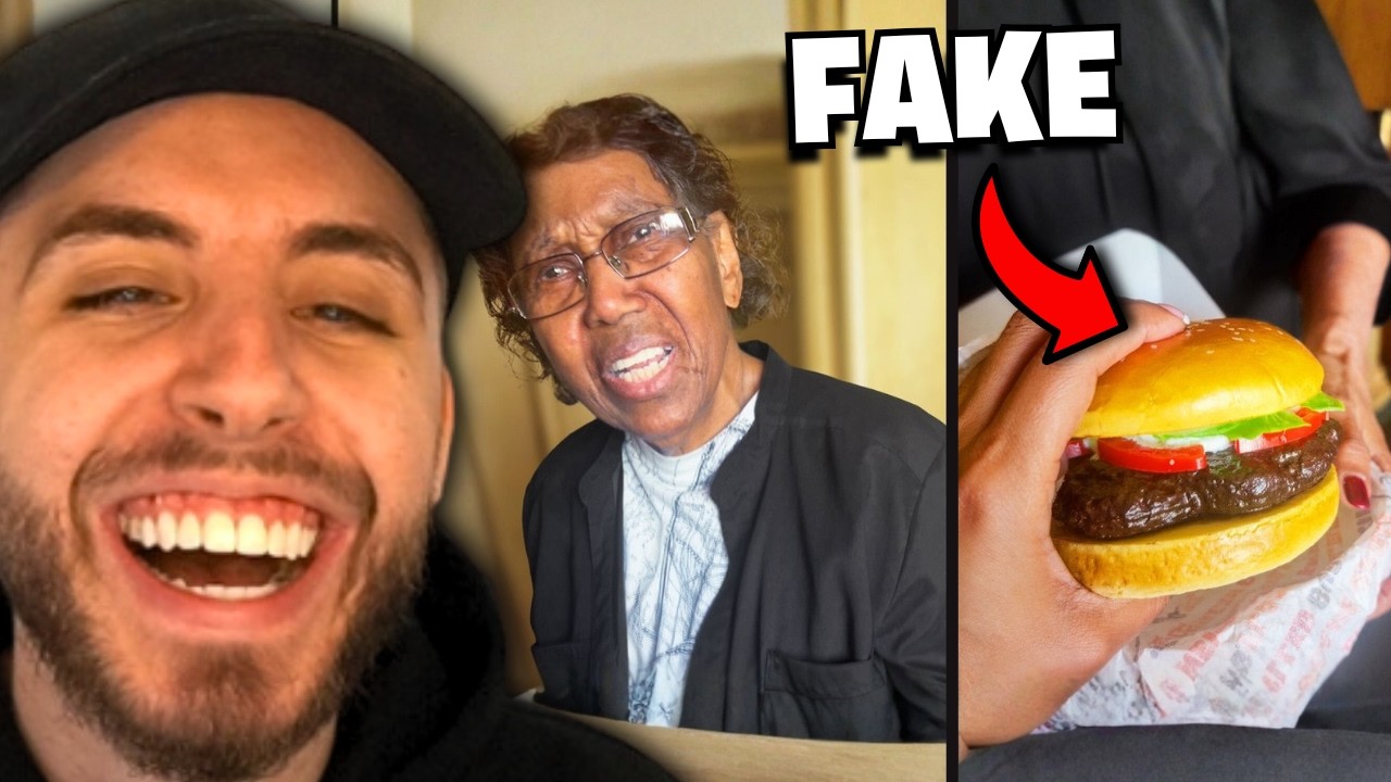 Burger King Gave Her a Fake Burger (Daily Dose Of Internet)