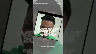 West Coast 2025 Type Beat - "Stormin" #typebeat  #westcoasttypebeat  #ebkjaaybotypebeat