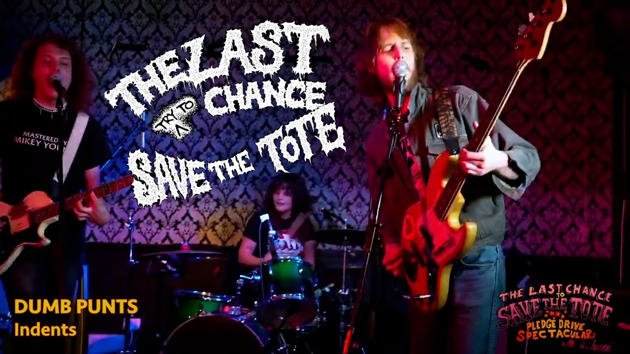 在 YouTube 上观看 Dumb Punts "Indents" live at the The Last Chance To Save The Tote Pledge Spectacular