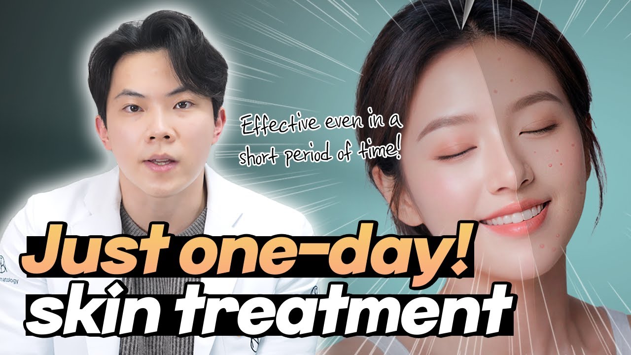 (*Eng) Just one-Day! skin Treatments recommendations✨ 원데이 피부과 시술 추천