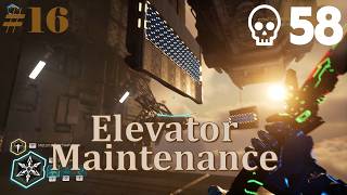 Ghostrunner II – Level 16: Elevator Maintenance (Cloud City Detour)