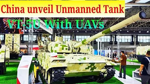 China Unveil Unmanned VT-5U Light Battle Tank With UAVs & Remote Ops