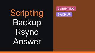 Unix & Linux: Automated incremental backups to an external drive