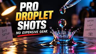 Pro Water Droplet Photos Without Expensive Gear
