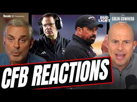 CFB REACTIONS: Ohio State-Indiana, Notre Dame, BYU, Texas | Colin Cowherd College Football