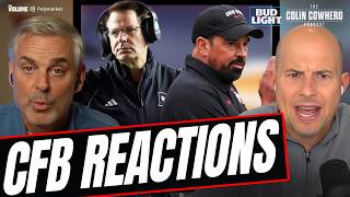 CFB REACTIONS: Ohio State-Indiana, Notre Dame, BYU, Texas | Colin Cowherd College Football