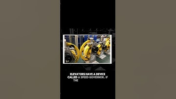 HOW ELEVATORS DON’T FALL (EVEN IF THE CABLES BREAK)