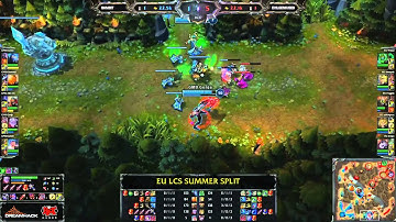 Gambit Gaming (GMB) vs Evil Geniuses (EG) || Dreamhack EU LCS Summer 2013 W1D1 || Full Game HD