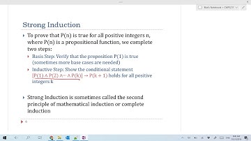 CMPS211 Strong Induction