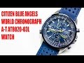 Citizen Blue Angels World Chronograph A-T AT8020 Watch.