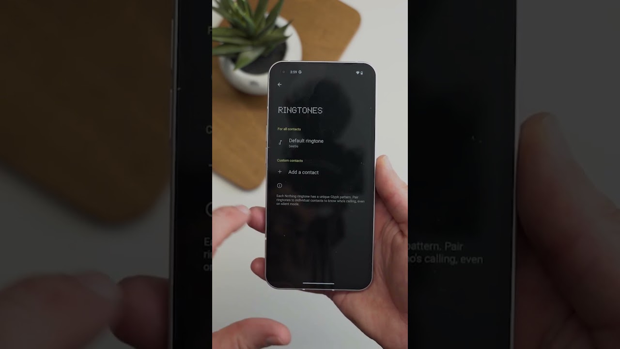 Nothing Phone 1 Glyph Lights Customization
