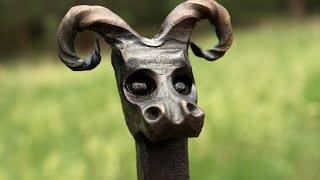 Forged Figure Head - Blacksmithing