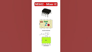 NE602 - Double balanced mixer IC with built in oscillator