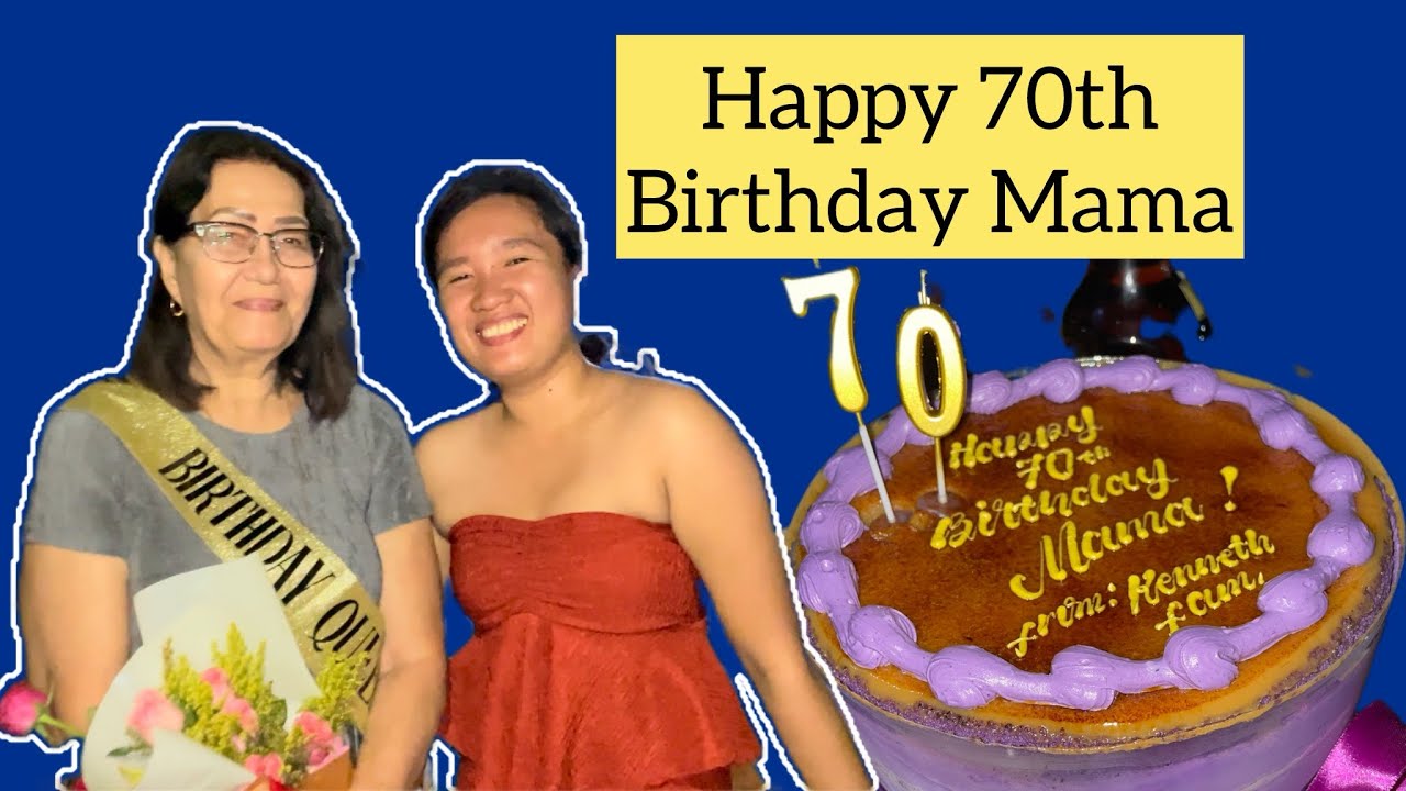 Mama Tessie 70th Birthday in Dipolog - YouTube