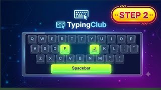 step 2 in typing club website screenshot 2
