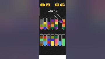 Water sort puzzle level 1441