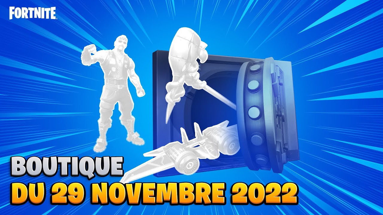 Boutique Fortnite 29 Octobre 2022