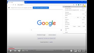 Comment aller dans les paramètres de Google Chrome ?
