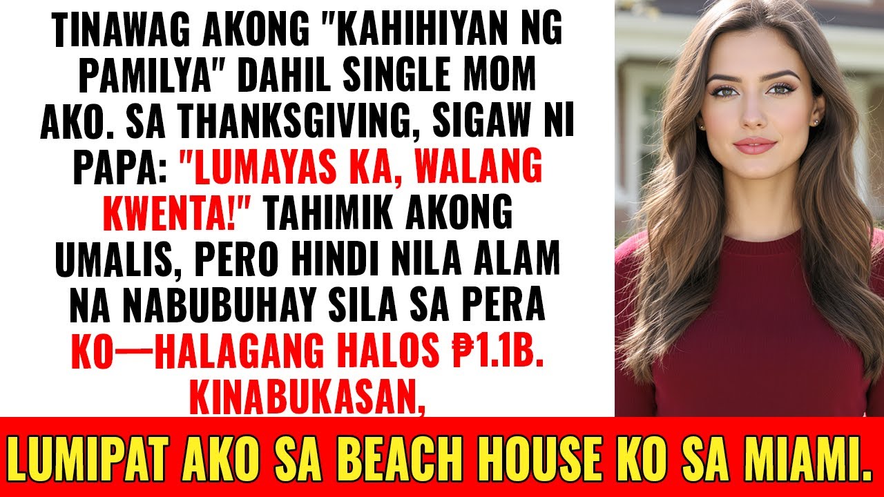 Tinawag Akong 'KAHIHIYAN NG PAMILYA' ng Sarili Kong Ama at Pinalayas sa Noche Buena