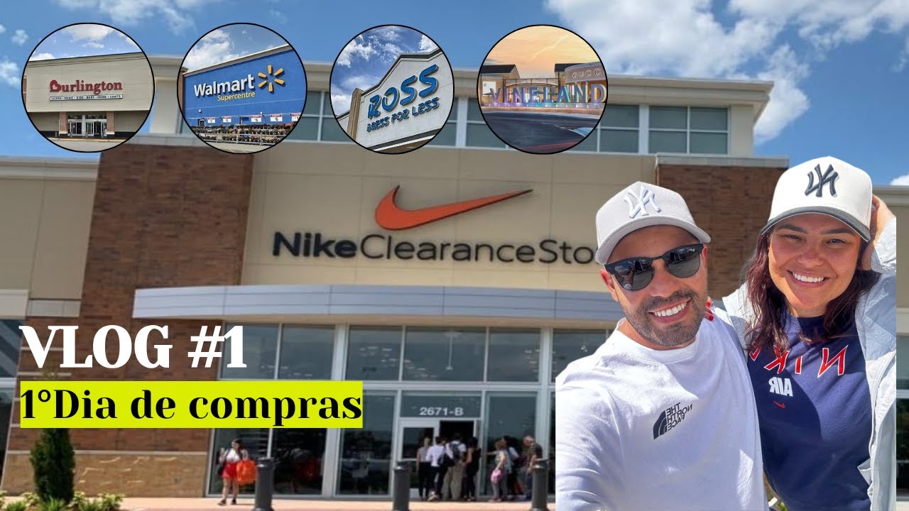 COMPRAS EM ORLANDO USA - PRIMEIRO DIA DE COMPRAS - BURLINGTON, ROSS, NIKE, WALMART e muito mais.