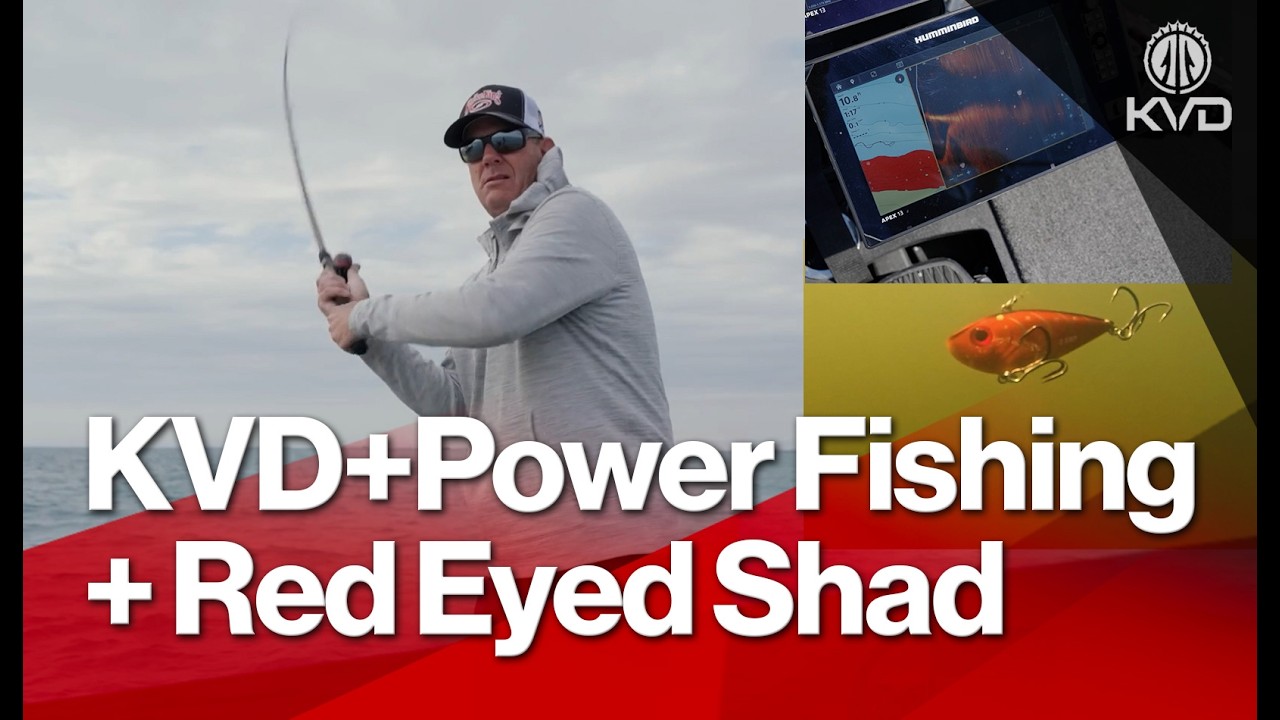 Bass Power Fishing 101 with Kevin VanDam and the Legendary Red Eye Shad!
